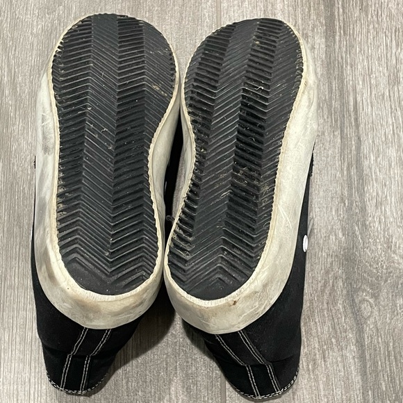 GOLDEN GOOSE Authentic Francy Black canvas high top sneaker-36 - Picture 8 of 10